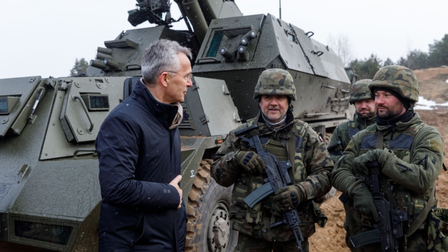 NATO Chief Says Russia May Use Chemical or Biological Weapons in Ukraine