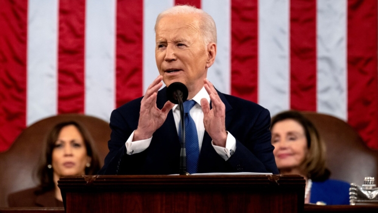 U.S. President Joe Biden delivers the State of the Union