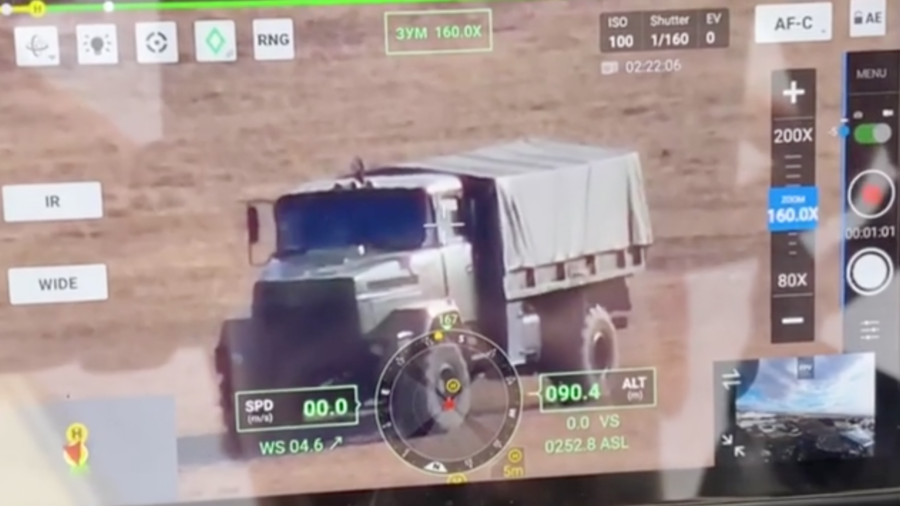 Ukraine Civilian Drones Detect Russian Forces