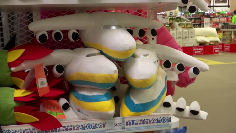 Ukrainians Make Wartime Toys For Children