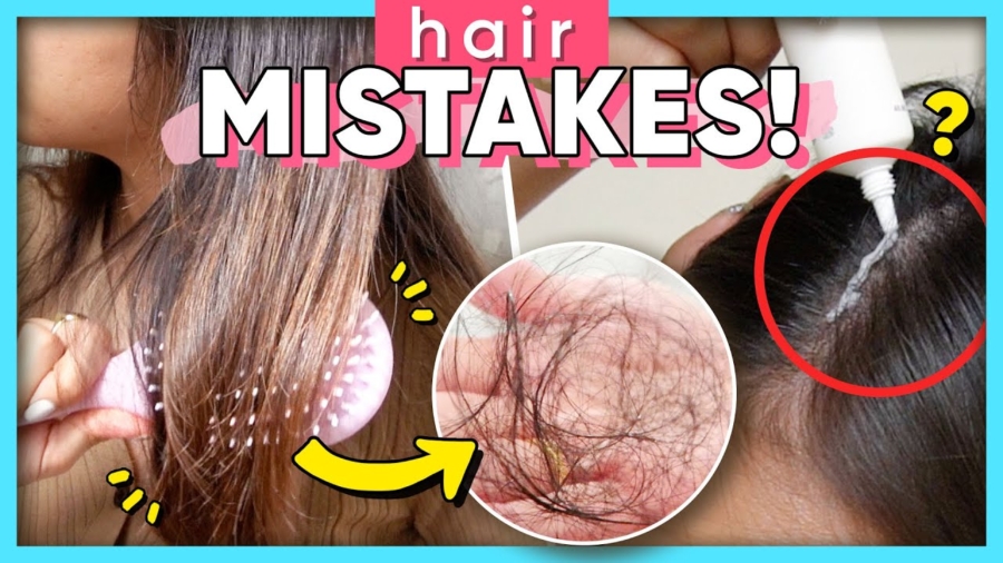 Everyday Hair Mistakes We Make Leading to Hair Loss, Dandruff, and Split Ends!