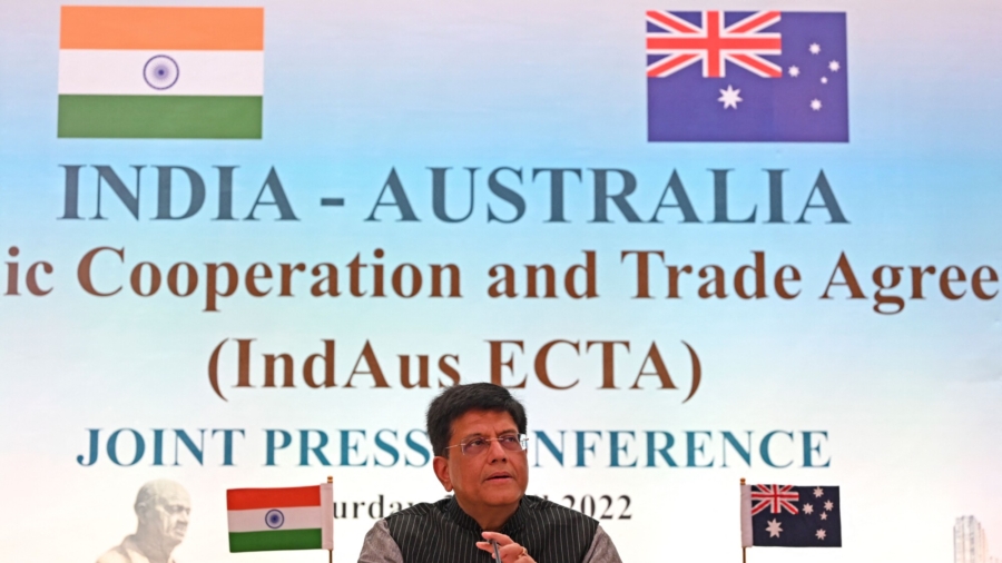 Australia, India Sign Trade Deal to Reduce Tariffs