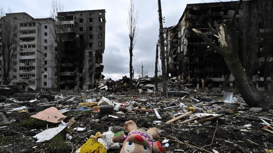 Ukraine: Borodianka Town completely Destroyed