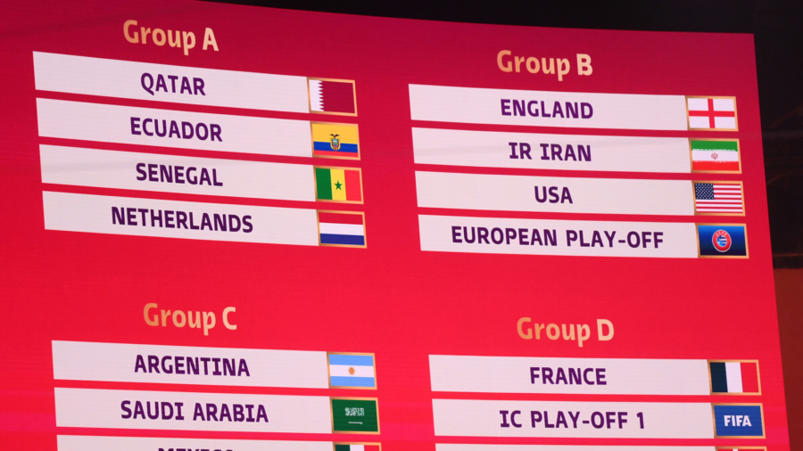 World Cup Draw: US to Face England, Iran
