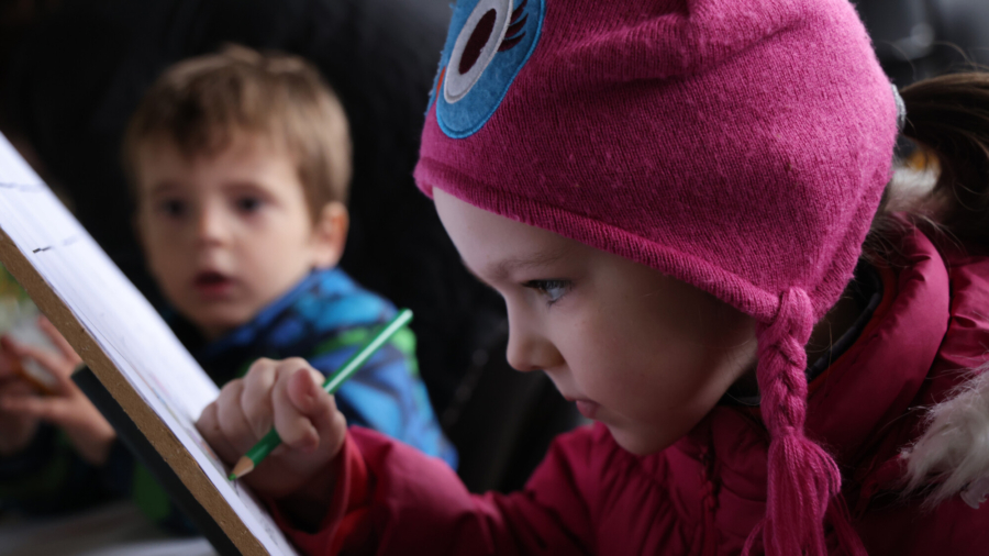 Center Offers Children Reprieve From War