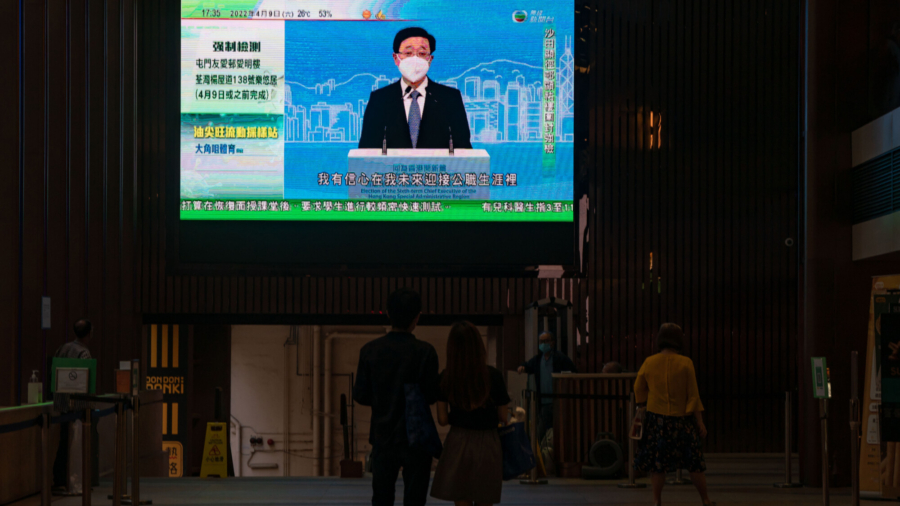 Hong Kong's Former Top Security Official Runs for Chief Executive