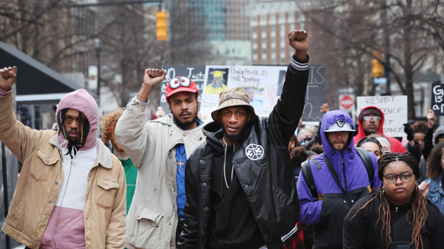 Protest in Grand Rapids After Police Shooting