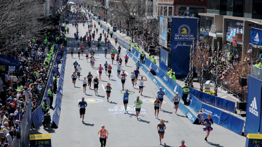 Boston Marathon Features 28,000 Runners