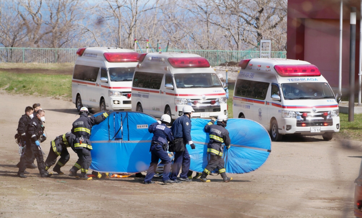 Japan firefighters