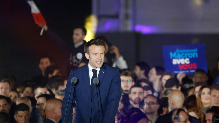 French React to Macron's Reelection