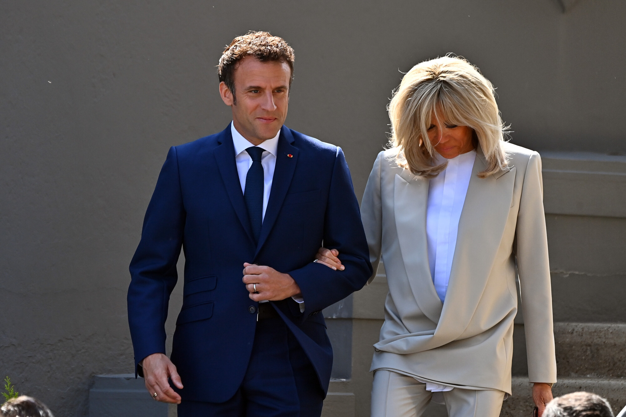 Harris, Blinken Host Luncheon for French President Macron