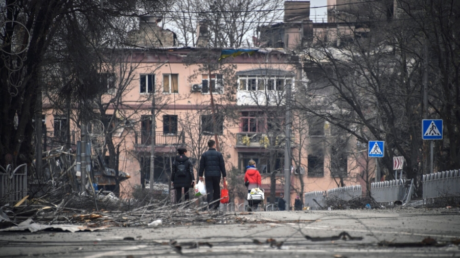 Mariupol Residents Survive in War-Torn City