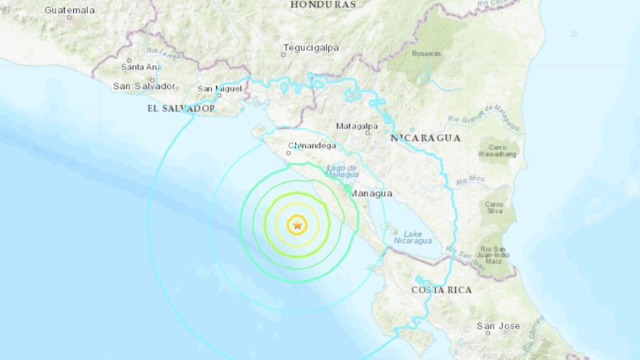 Nicaragua Rattled by 6.7-Magnitude Earthquake