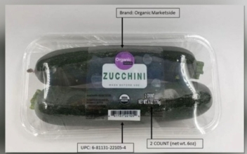 FDA Recalls Zucchini From Some Walmarts Over Salmonella