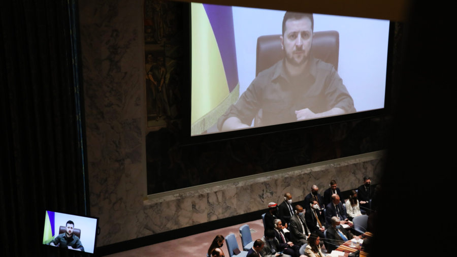 Zelenskyy Demands Russia Get Expelled From UN Security Council