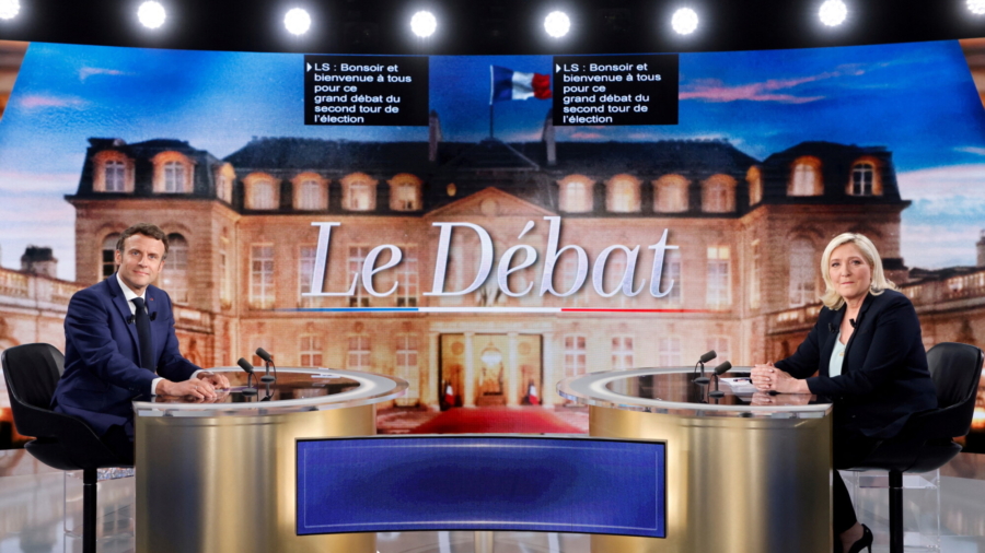 Macron, Le Pen Clash on Russia, EU in TV Debate