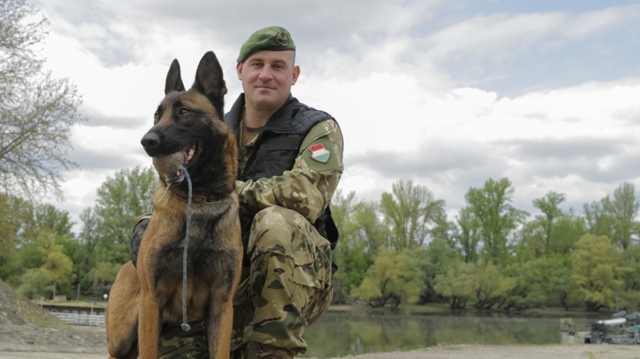 Hungary’s Military Finds Mission in Life for Abused Dog