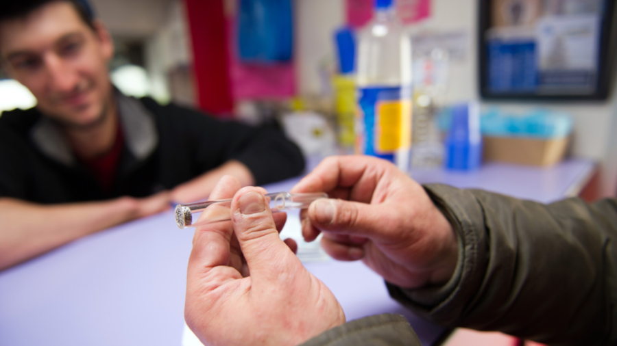 Report: Crack Pipes at Government-Run Drug Centers