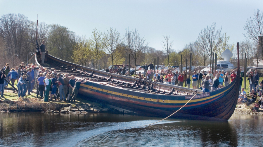 Danish Museum Sails Replica Viking Vessels
