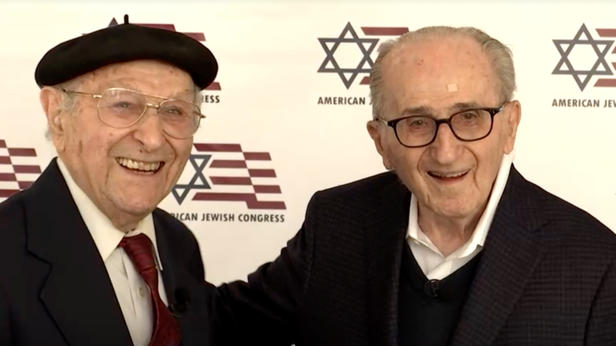 Holocaust Survivors Reunite After 80 Years