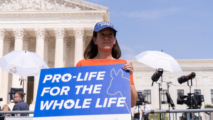Protesters Gather at Supreme Court After Leaked Abortion Ruling Draft