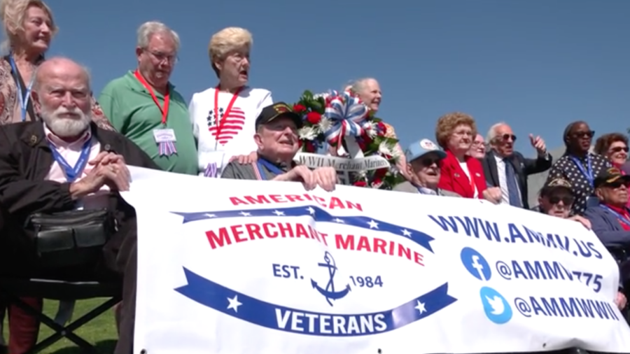 WWII Merchant Marines Honored 77 Years Later