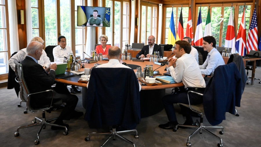 G-7 Leaders Discuss Russian Oil Price Cap