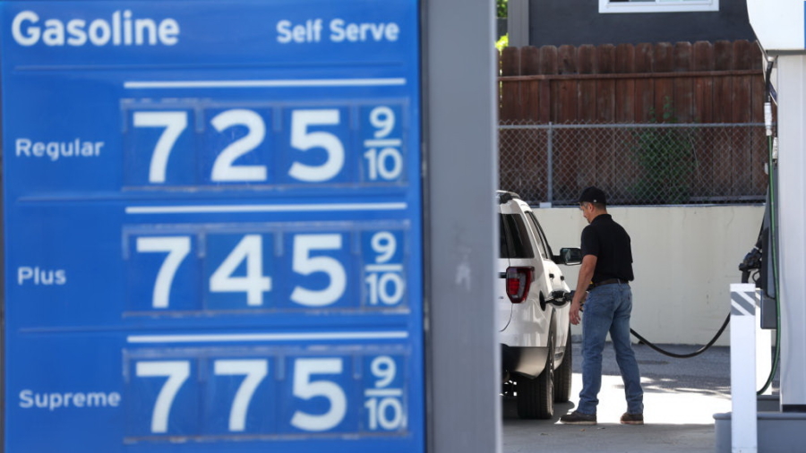 California Gas Prices Pass $7.25 Federal Minimum Wage