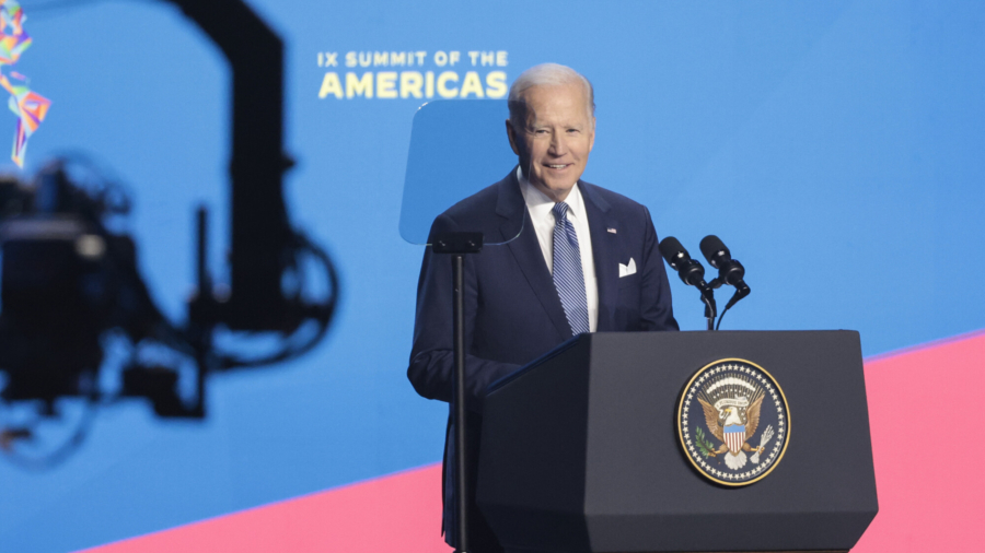 Biden Pitches Economic Prosperity at Summit
