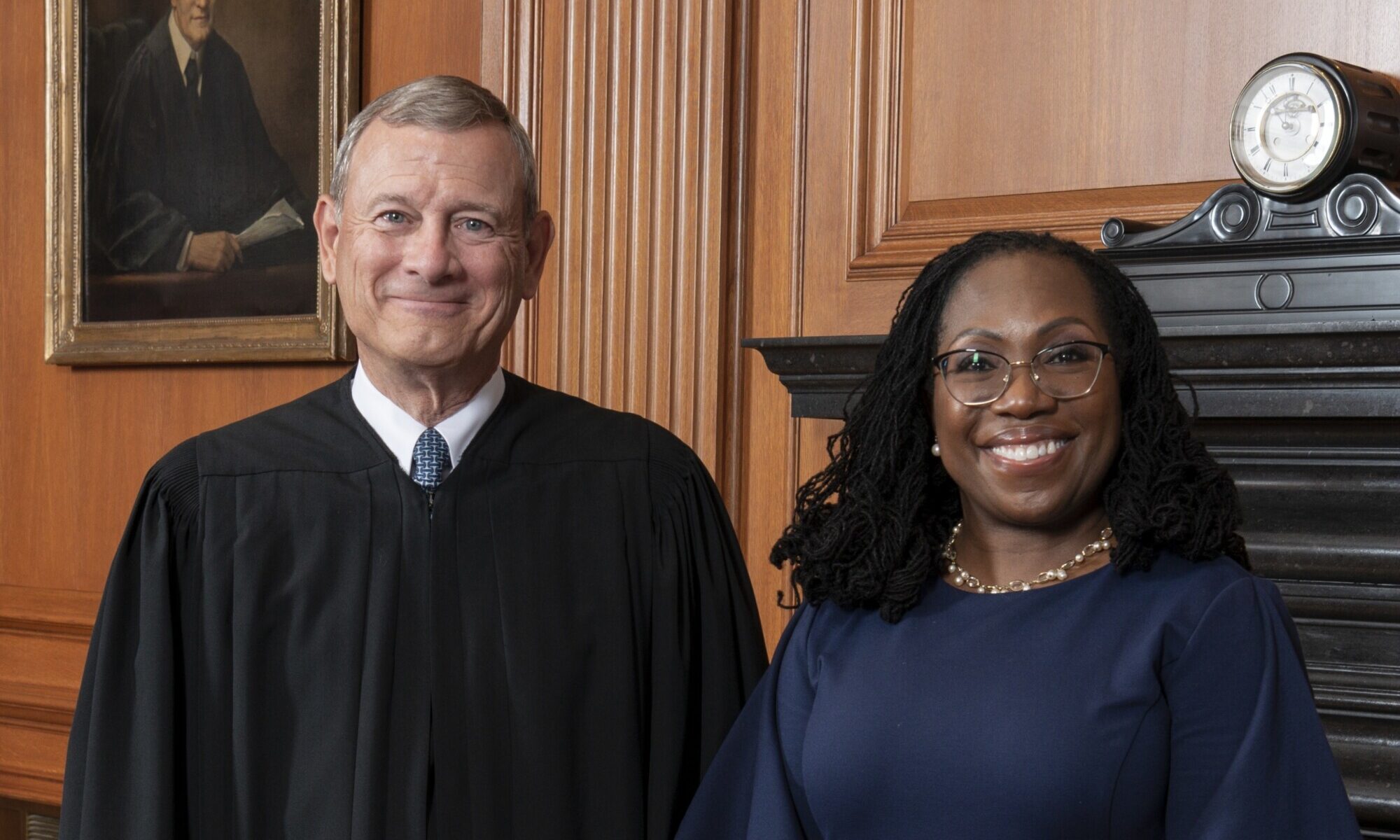 Ketanji Brown Jackson Sworn In to Supreme Court, Gives Oath to Justice John Roberts