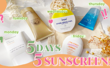 5 New Sunscreens, Over 5 Days! Finding the Best Everyday Sunscreen!