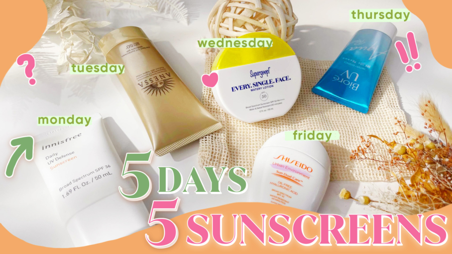 5 New Sunscreens, Over 5 Days! Finding the Best Everyday Sunscreen!