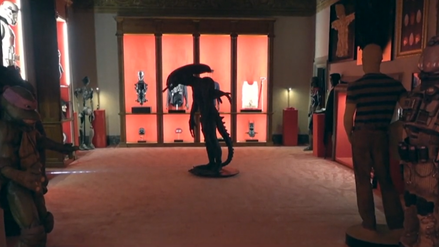 Tuscan Showroom Features Movie Memorabilia