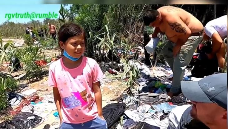 Unaccompanied Little Girl Rescued at Border