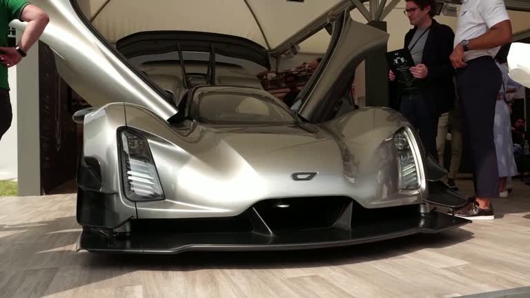 Bio-Inspired Hyper-Car Designed by AI