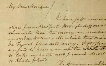 Long-Missing Alexander Hamilton Letter Put on Public Display