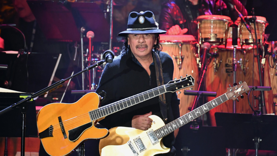 Guitarist Carlos Santana Collapses on Stage While Performing in Michigan
