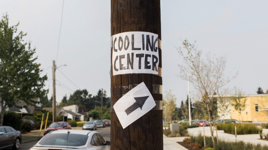 Portland Heat Wave: Community Cooling Shelter in Place