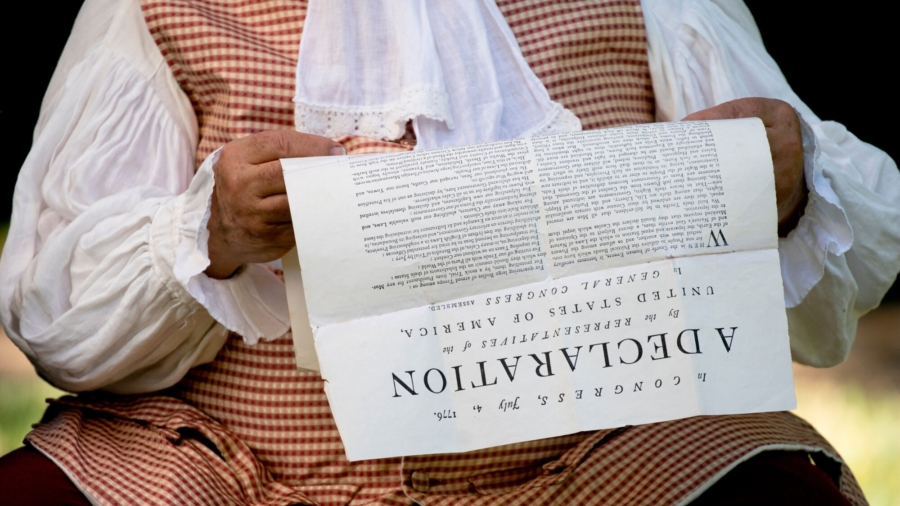 Declaration of Independence Reading Ceremony