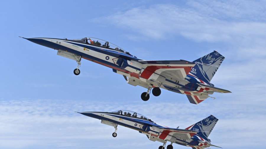 Taiwan Touts New Air Force Training Jets