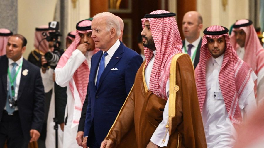 Biden Visits Saudi Arabia, Meets Crown Prince