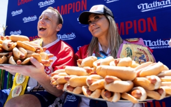 Joey Chestnut Is Chomp Champ Again in July 4 Hot Dog Contest