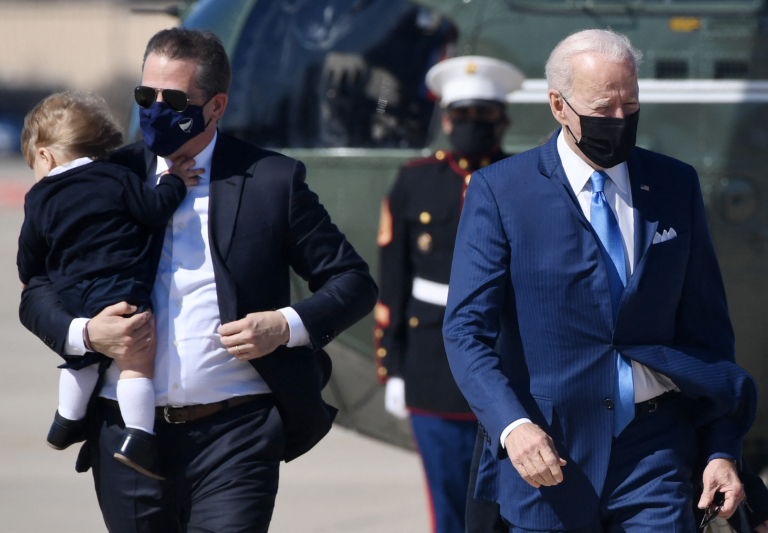 Hunter Biden and Joe Biden