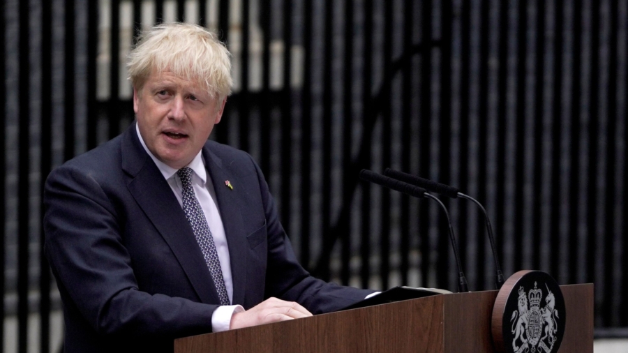 Boris Johnson Announces Resignation as UK Prime Minister
