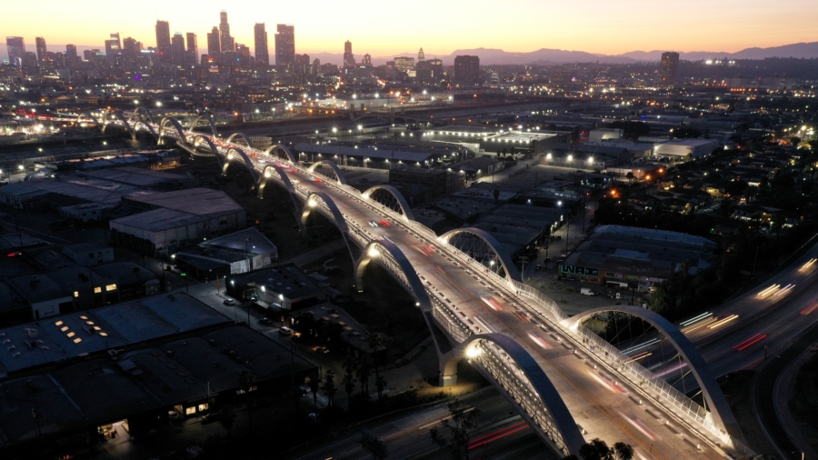 $588 Million Bridge in Los Angeles Closes Again