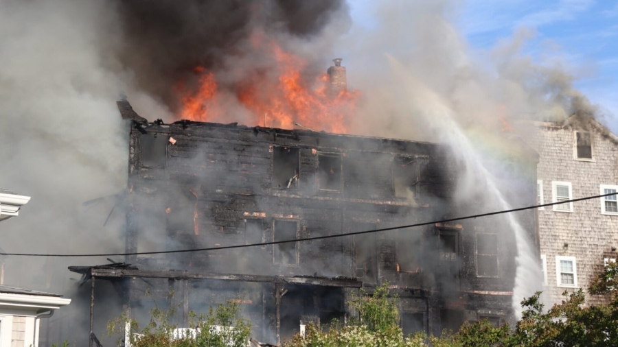 Massive Fire on Nantucket Island Damages Historic Hotel and Several Other Buildings