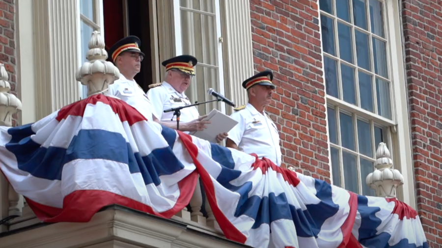 Boston Holds Independence Day Parade