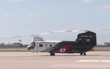 Largest Firefighting Helicopter Aides Southern California