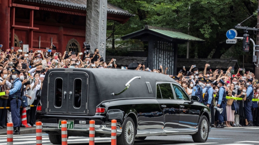 Japan Bids Sombre Farewell to Slain Shinzo Abe, Its Longest-Serving Premier