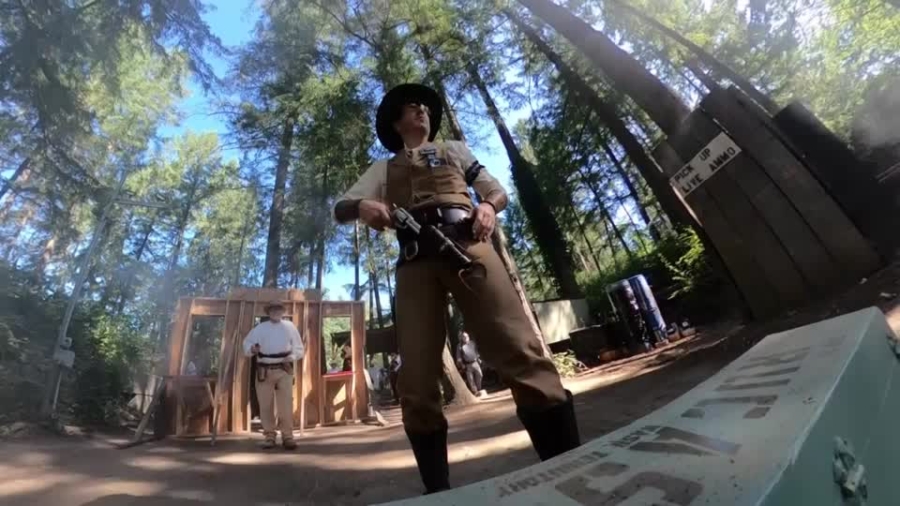 Cowboy Cosplayers in Washington Recreate Wild West